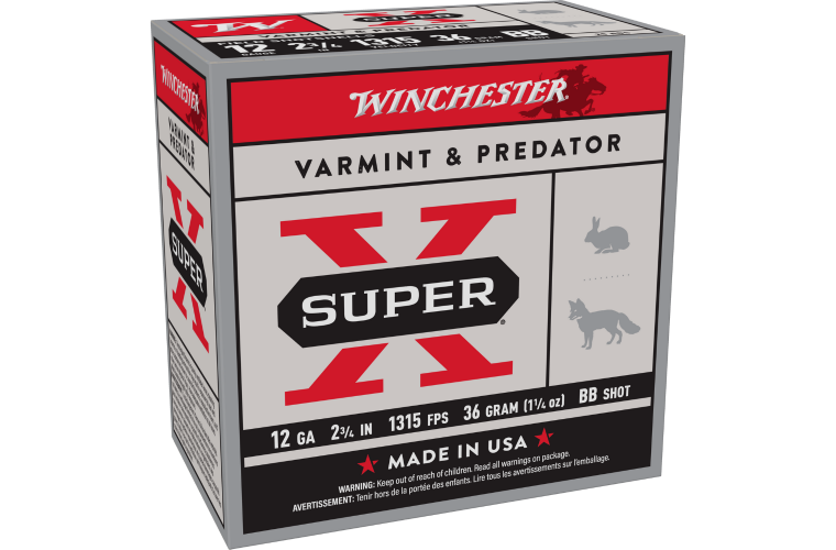 Winchester Super X 12G BB 2-3/4" 36gm