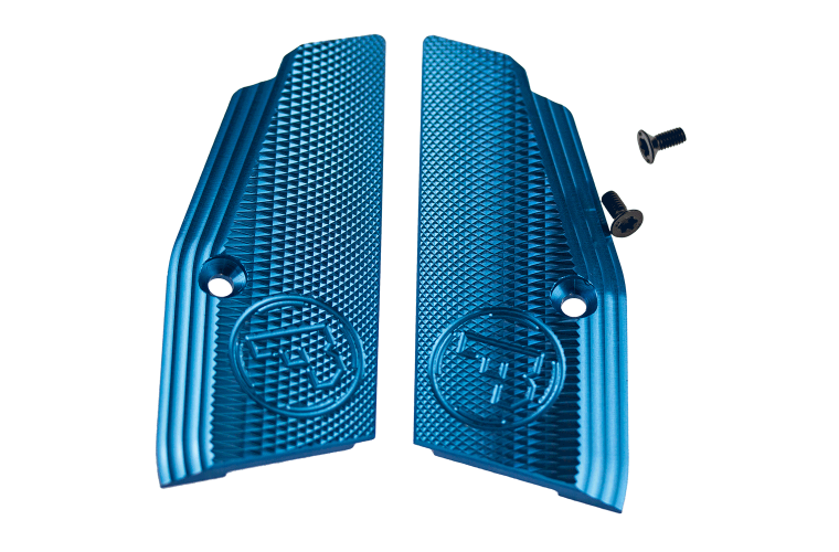 CZ 75 SP-01 Short Grips Blue