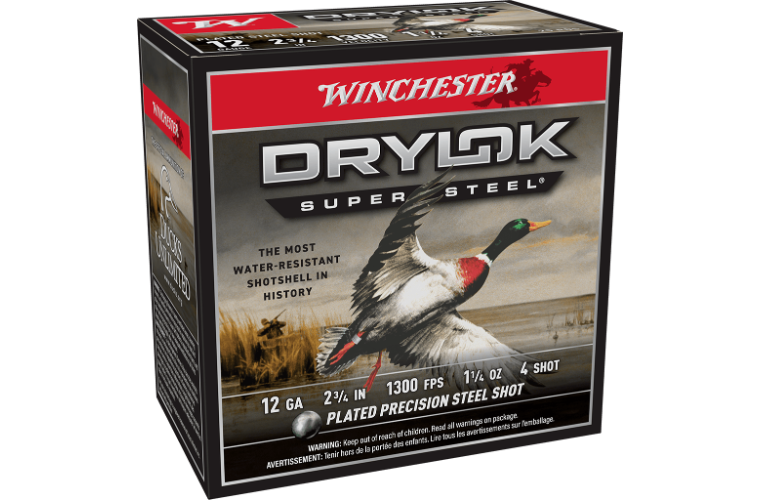 Winchester Drylok 12G 4 2-3/4" Steel 36gm