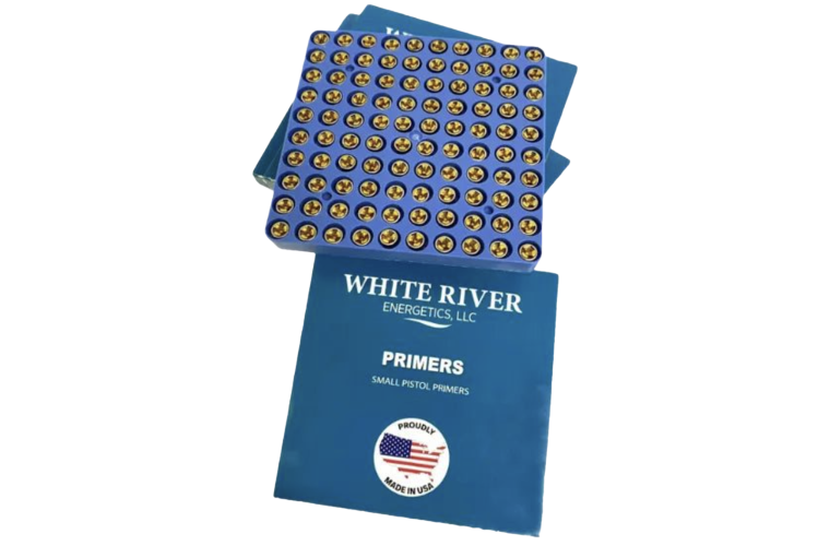 White River Small Regular Pistol Primer #1-1/2