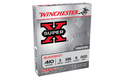  Winchester Super X 410ga OOO 3" 5 pellet