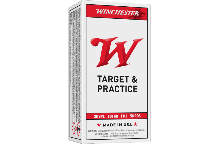 Winchester 38SP 130gr FMJ