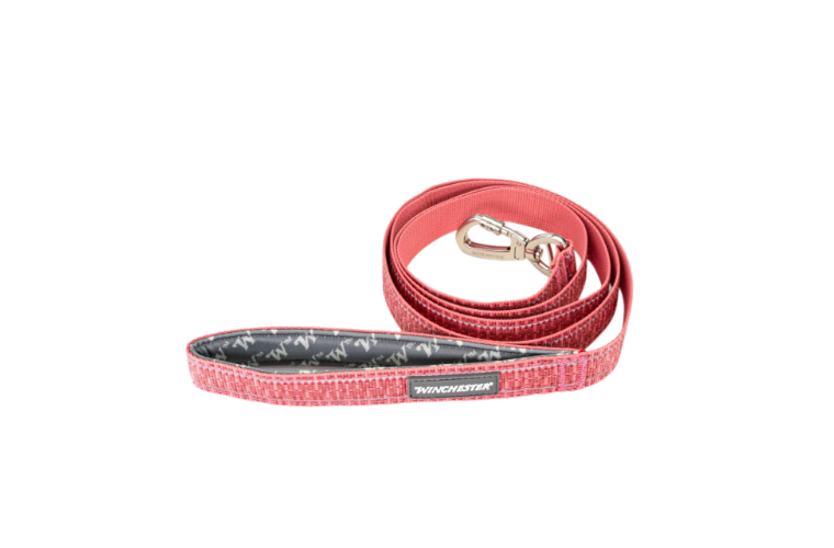Winchester Deluxe Reflective Carabiner Leash Desert Rose