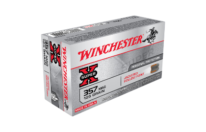  Winchester Super X 357Mag 125gr JHP