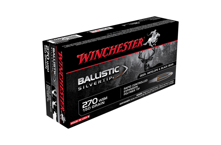 Winchester Ballistic ST 270WSM 150gr PT